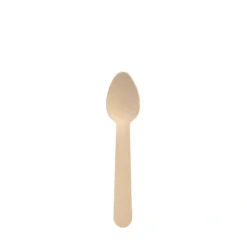 PAPSTAR Kaffeelöffel, Holz "pure" 11 cm gewachst