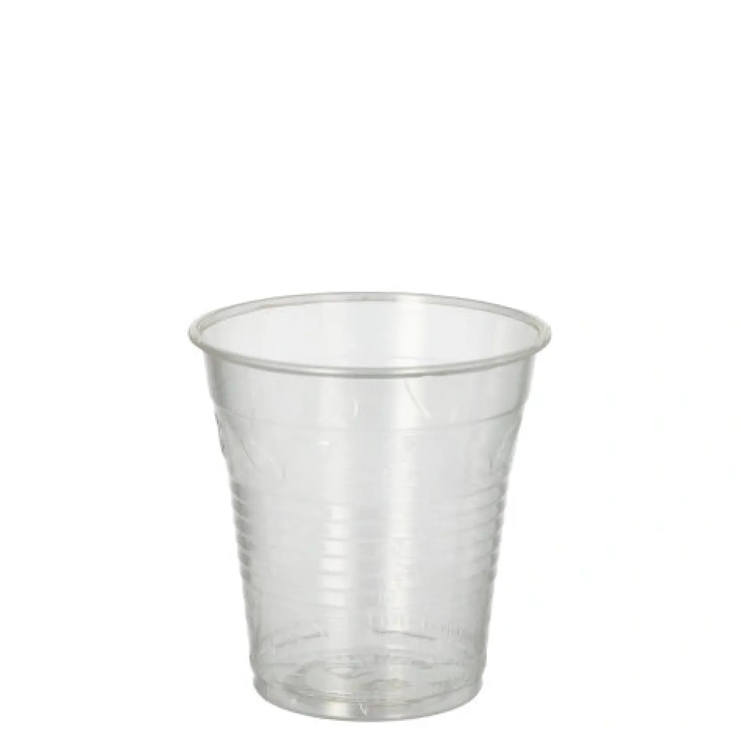 PAPSTAR Kaltgetränkebecher, PLA "pure" 0,15 l Ø 7,08 cm, 7,29 cm glasklar