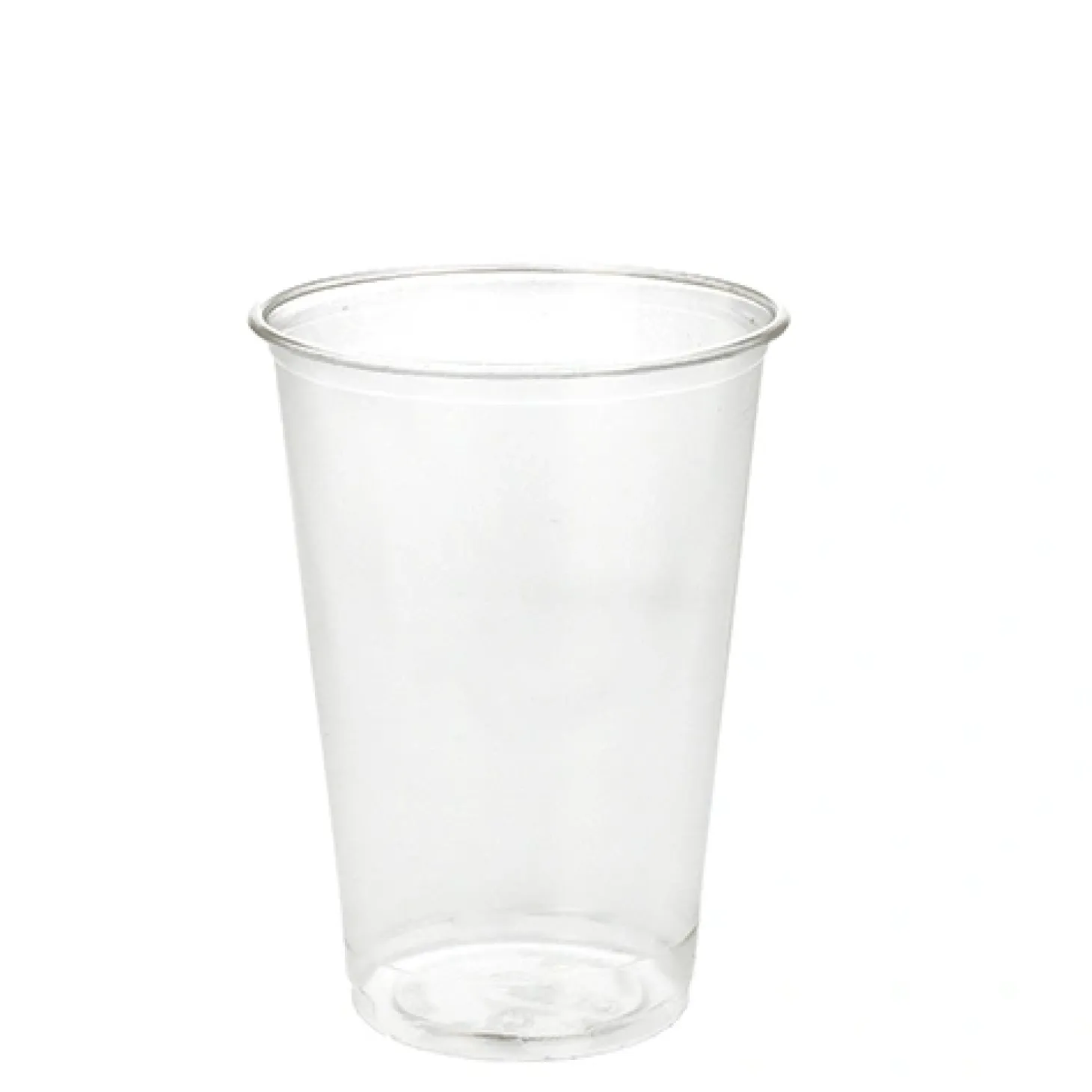 PAPSTAR Kaltgetränkebecher, PLA "pure" 0,2 l Ø 7,03 cm, 9,7 cm glasklar einzeln gehüllt