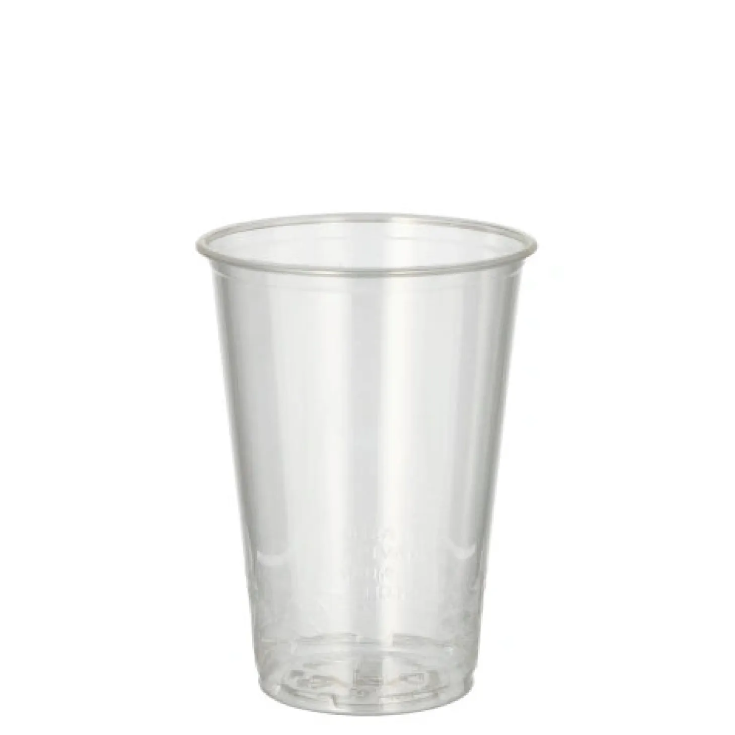 PAPSTAR Kaltgetränkebecher, PLA "pure" 0,2 l Ø 7,03 cm, 9,7 cm glasklar