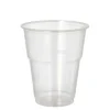 PAPSTAR Kaltgetränkebecher, PLA "pure" 0,3 l Ø 9,5 cm, 11 cm glasklar mit Schaumrand, 8 x 10 Stück