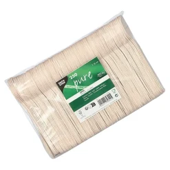 PAPSTAR Löffel Holz "pure" 16 cm, 4 x 250 Stück