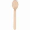 PAPSTAR Löffel, Holz "pure" 16 cm, 16 x 25 Stück