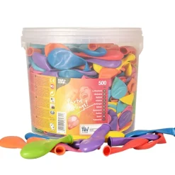 PAPSTAR Luftballons Ø 19 cm farbig sortiert in Dose