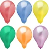 PAPSTAR Luftballons Ø 25 cm farbig sortiert "Metallic", 12 x 25 Stück