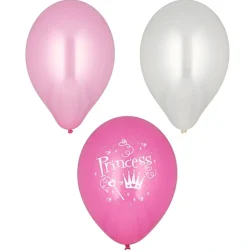 PAPSTAR Luftballons Ø 29 cm farbig sortiert "Princess"