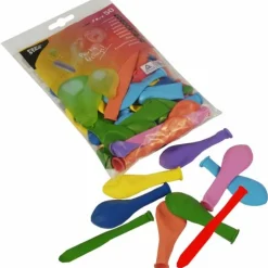 PAPSTAR Luftballons farbig sortiert "verschiedene Formen", 10 x 50 Stück