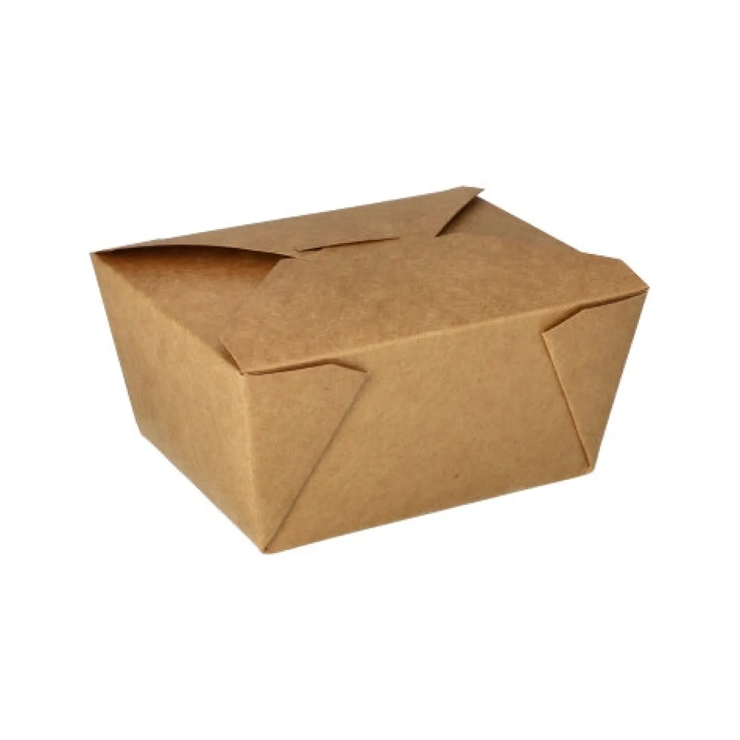PAPSTAR Lunchboxen, Pappe "pure" 750 ml 6,4 cm x 9 cm x 11,3 cm braun