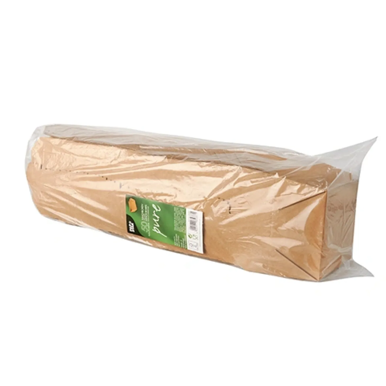 PAPSTAR Lunchboxen, Pappe "pure" 750 ml 6,4 cm x 9 cm x 11,3 cm braun
