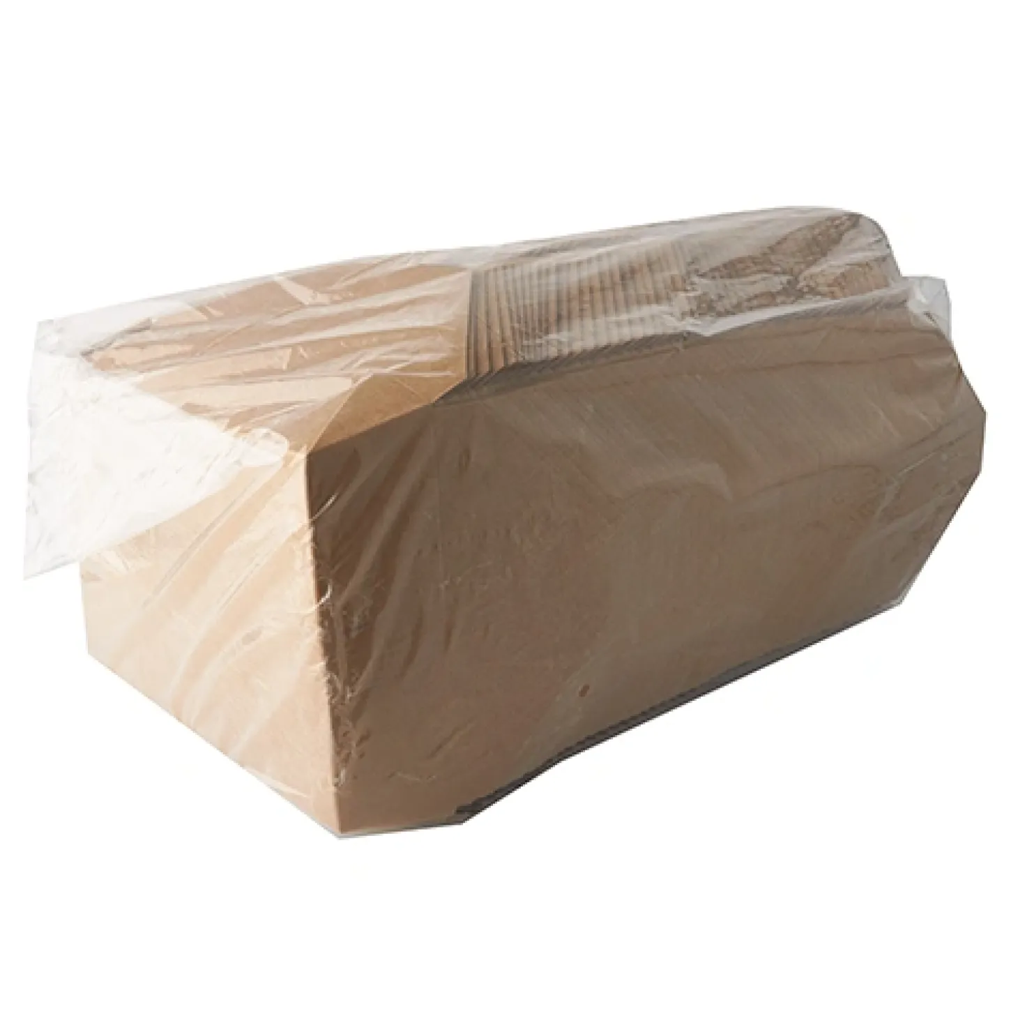 PAPSTAR Lunchboxen, Pappe "pure" 1500 ml 4,8 cm x 14 cm x 19,7 cm braun