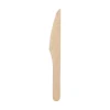 PAPSTAR Messer, Holz "pure" 16,5 cm gewachst