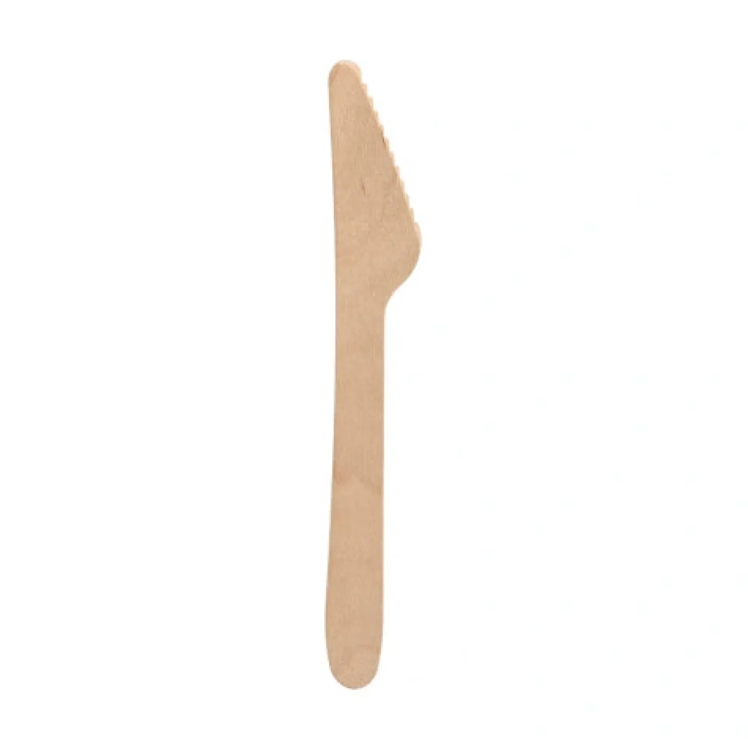 PAPSTAR Messer, Holz "pure" 16,5 cm, 10 x 100 Stück