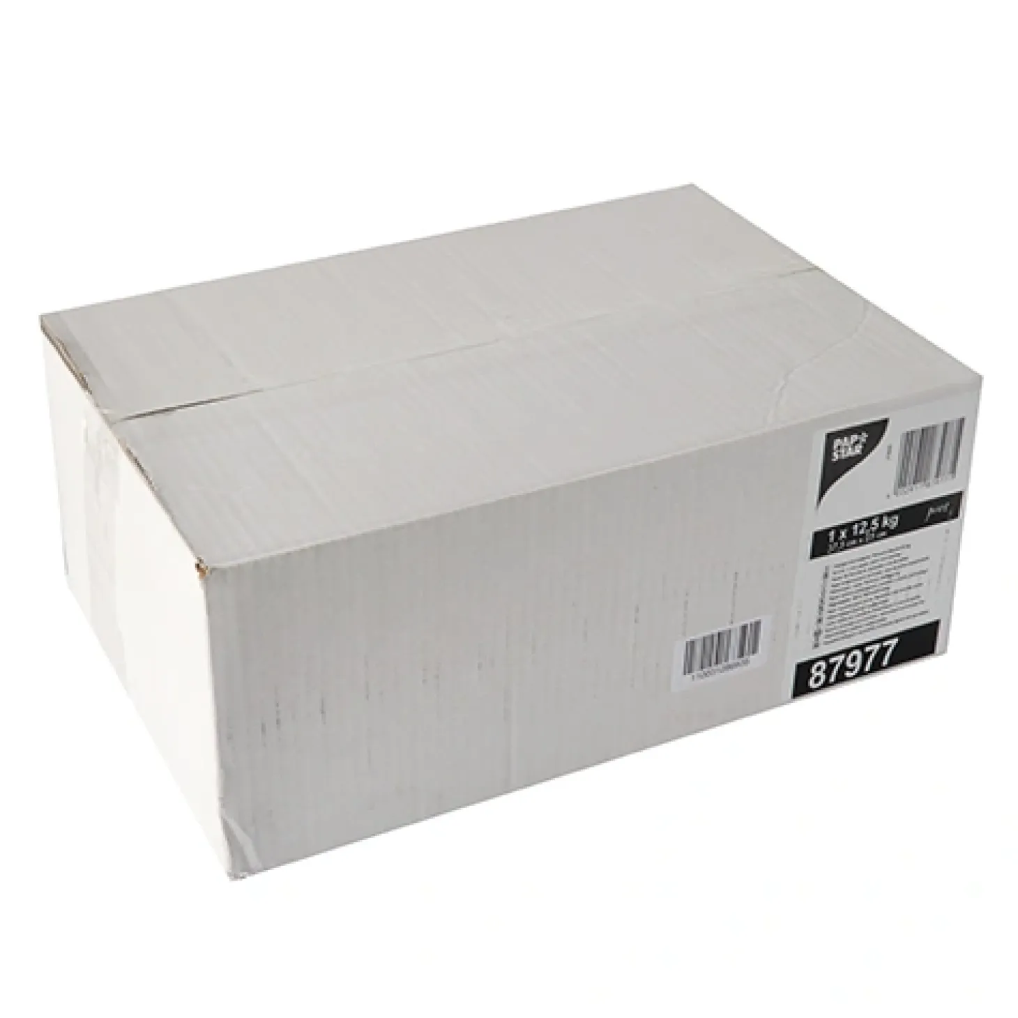 PAPSTAR Metzgerwachspapier, 1/8 Bogen "pure" eckig 37,5 cm x 25 cm weiß mit Palmwachsbeschichtung à 12,5 kg, fettdicht