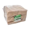 PAPSTAR Papierfaltenbeutel gefädelt Kraftpapier 24 cm x 11 cm x 6 cm braun Füllinhalt 1 kg