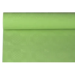 PAPSTAR Papiertischtuch mit Damastprägung 8 m x 1,2 m olive