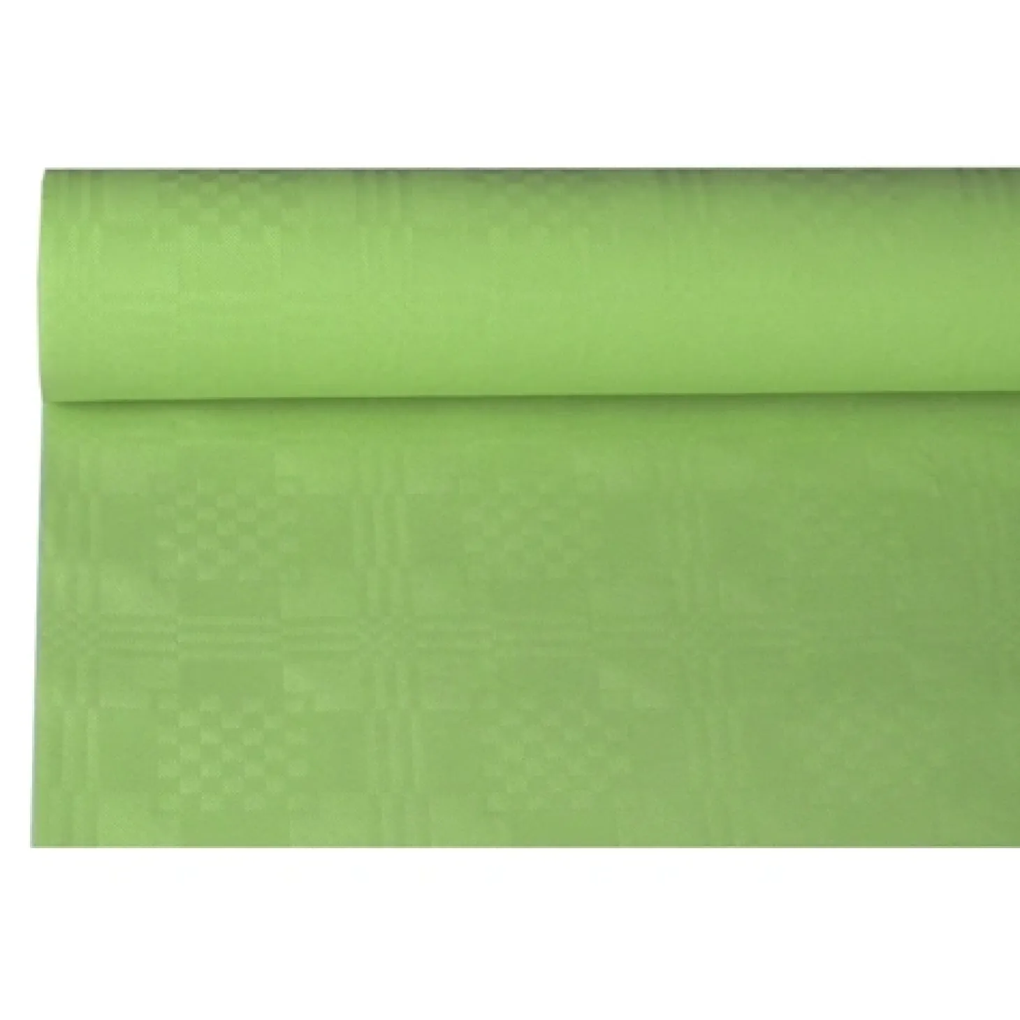 PAPSTAR Papiertischtuch mit Damastprägung 8 m x 1,2 m olive