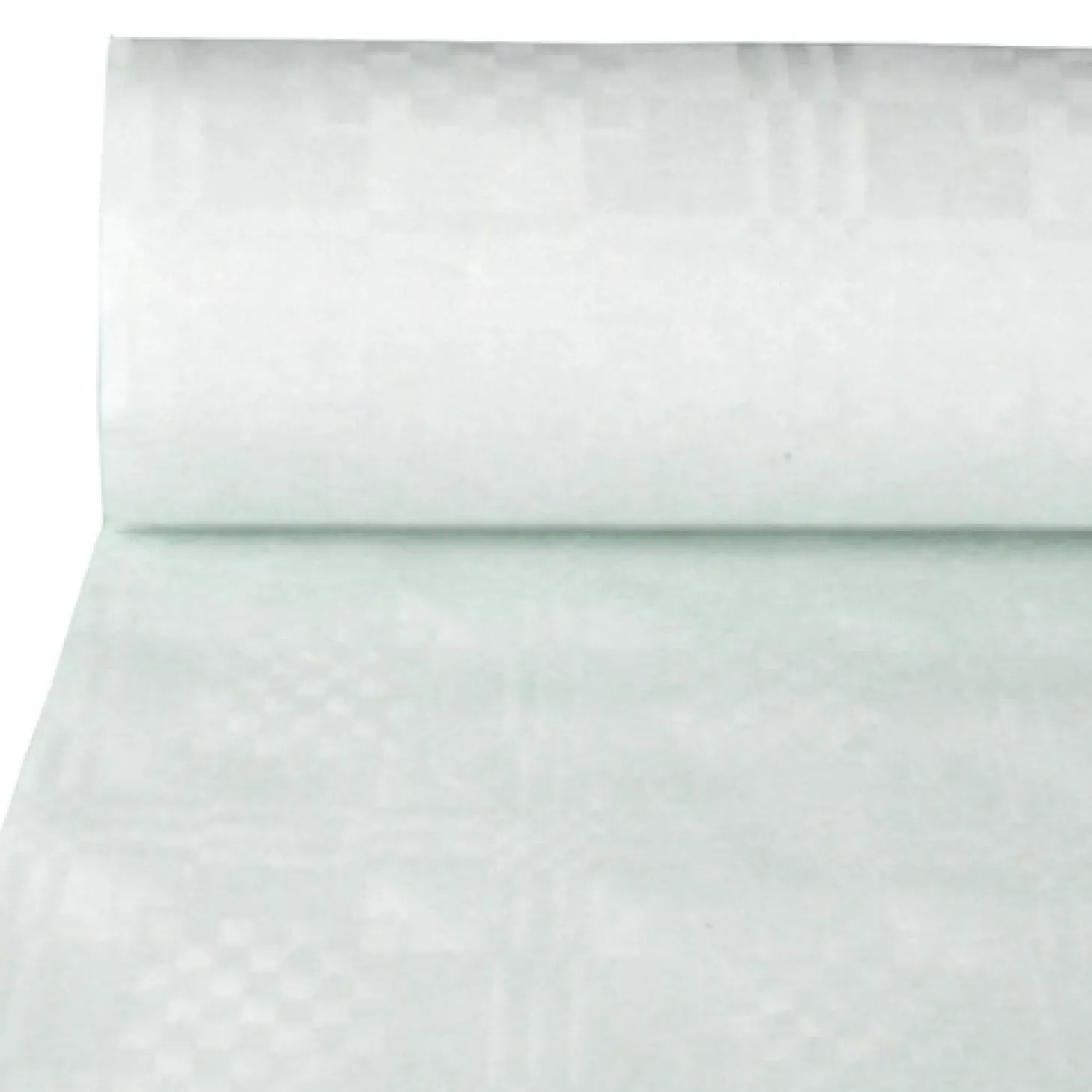 PAPSTAR Papiertischtuch mit Damastprägung 100 m x 1 m weiß