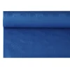PAPSTAR Papiertischtuch mit Damastprägung 6 m x 1,2 m dunkelblau