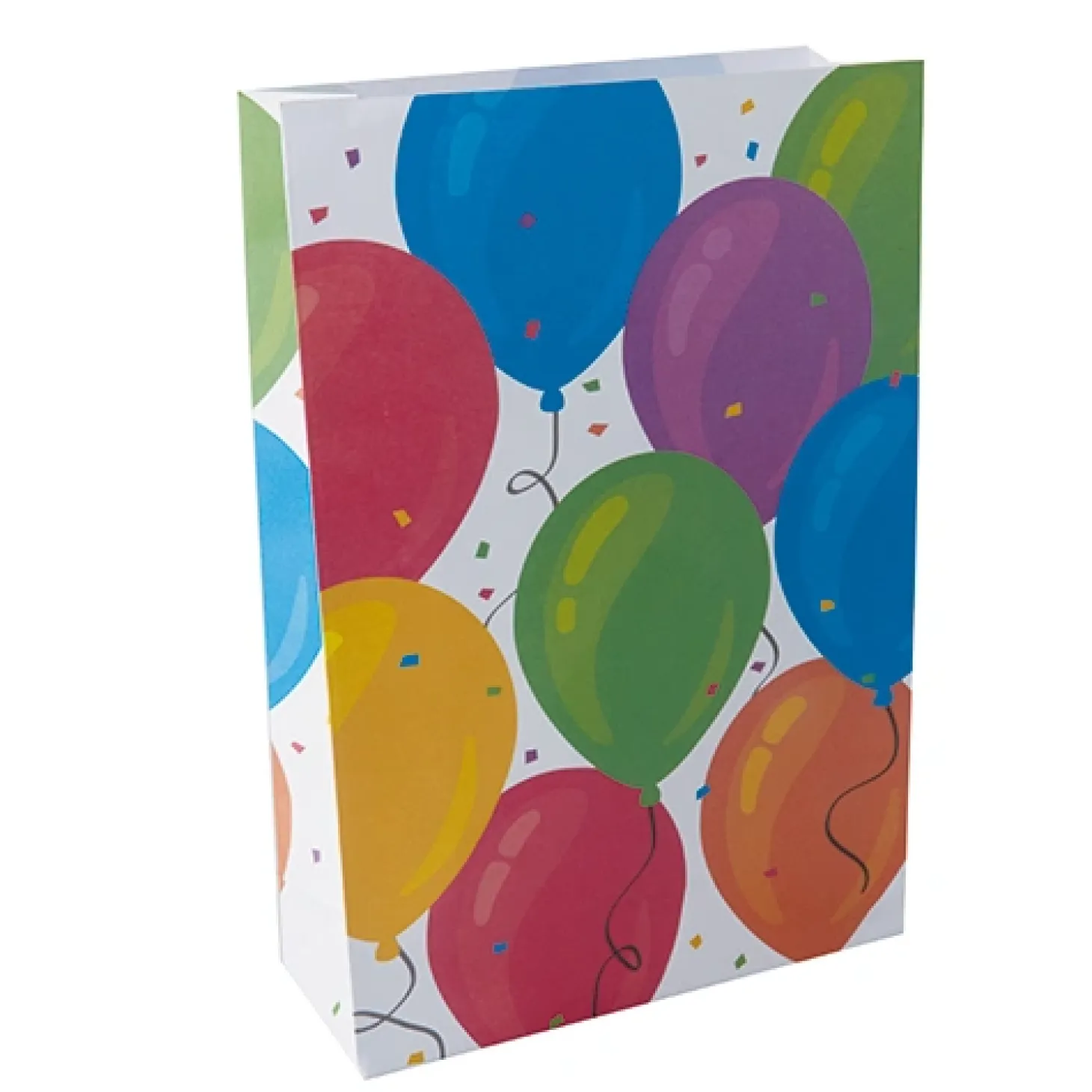 PAPSTAR Partytüten, Papier 28 cm x 19 cm x 7 cm "Ballon"