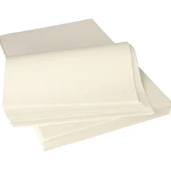 PAPSTAR Pergament-Ersatz, 1/8 Bogen "pure" 37,5 cm x 25 cm weiß à 12,5 kg, fettdicht