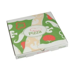 PAPSTAR Pizzakartons, Cellulose "pure" eckig 30 cm x 30 cm x 3 cm