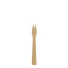 PAPSTAR Pommes-Frites-Gabeln, Papier "pure" 8,5 cm braun