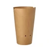 PAPSTAR Pommes-Frites-Schütte, Pappe rund Ø 6 cm, 14 cm braun klein