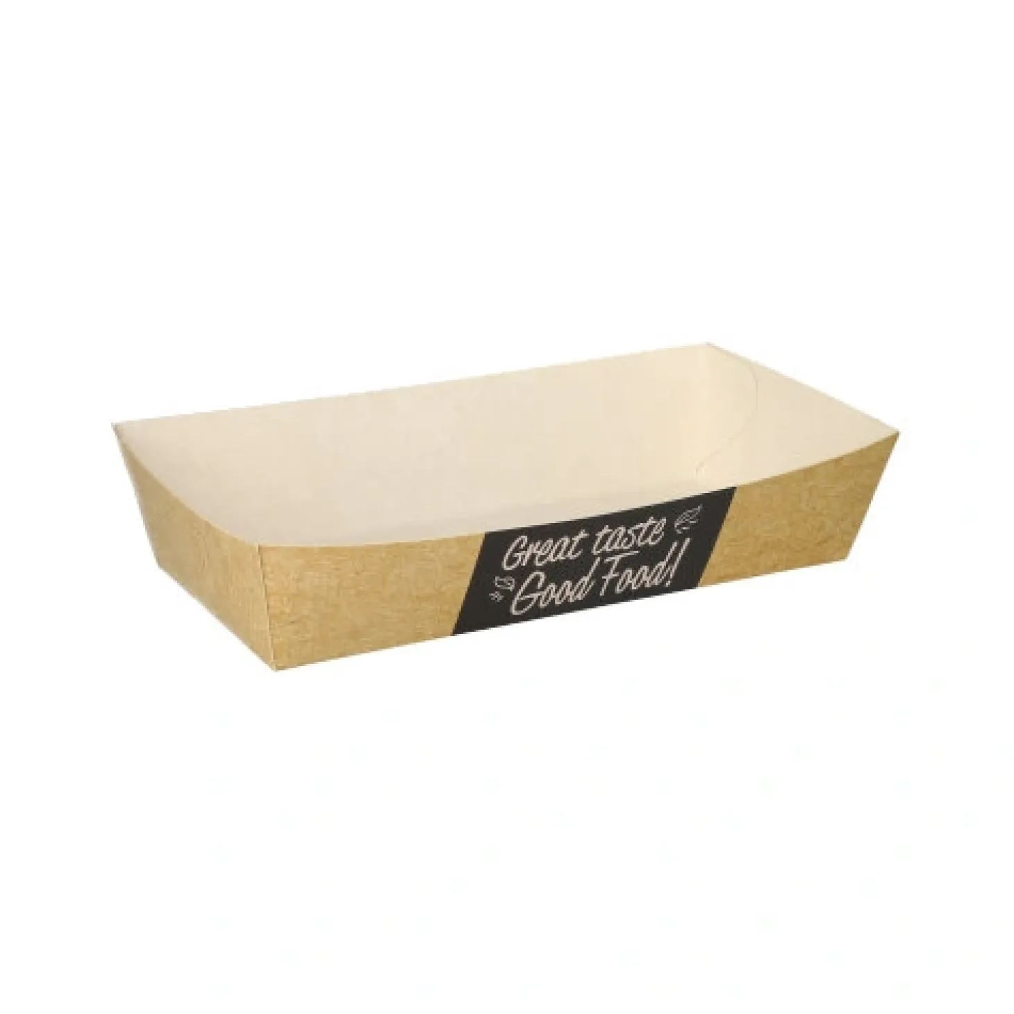 PAPSTAR Pommes-Frites-Trays "pure" 3,5 cm x 7 cm x 15 cm "Good Food" groß