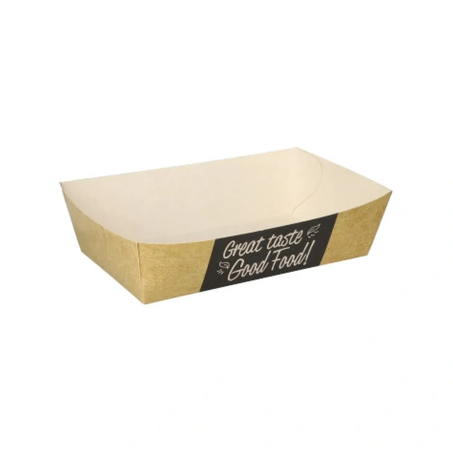 PAPSTAR Pommes-Frites-Trays "pure" 3,5 cm x 7 cm x 12 cm "Good Food" mittel