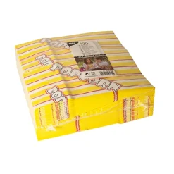 PAPSTAR Popcorn Tüten, Pergament-Ersatz 1,3 l 20,5 cm x 10,5 cm x 6 cm 