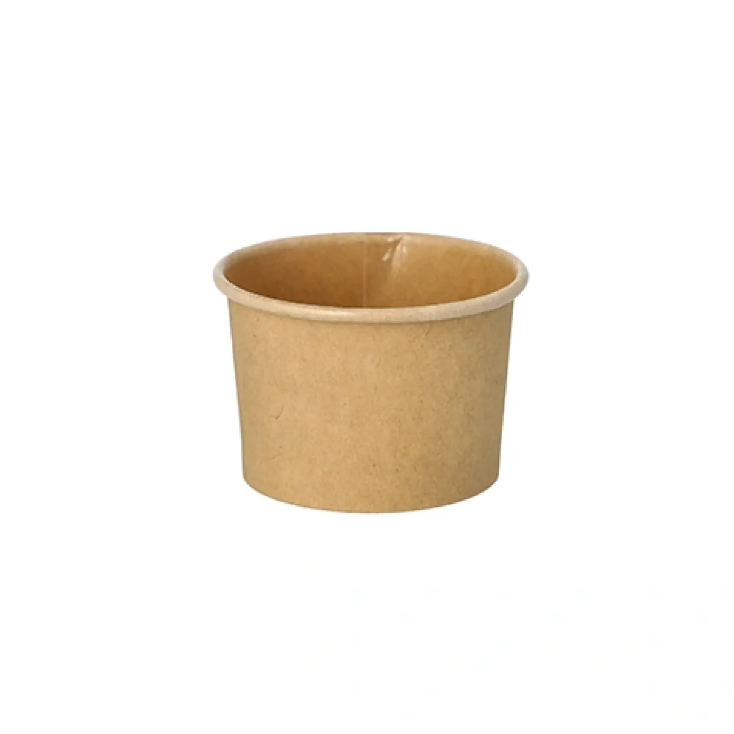 PAPSTAR Portionsbecher, Pappe 45 ml Ø 6 cm, 4,1 cm braun