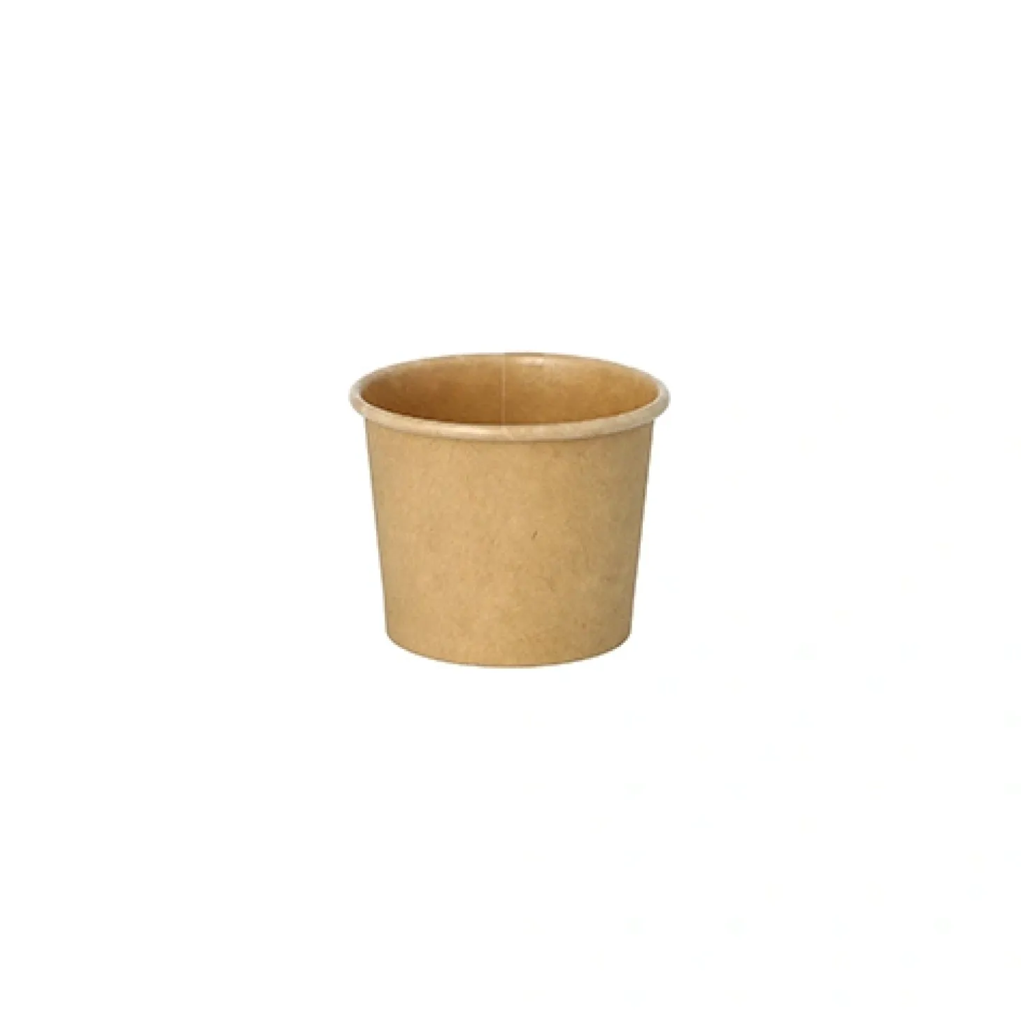 PAPSTAR Portionsbecher, Pappe 60 ml Ø 6 cm, 4,9 cm braun