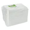 PAPSTAR Pro Pac Deckel für Menüschalen PP 2 cm x 23,4 cm x 18,7 cm transparent