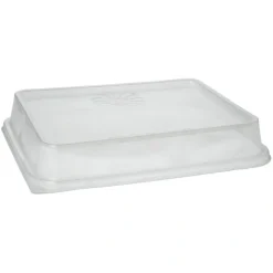 PAPSTAR Pro Pac Deckel für Menüschalen PP 2 cm x 23,4 cm x 18,7 cm transparent