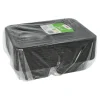 PAPSTAR Pro Pac Mehrweg-Menüschalen PP 3-geteilt 4,5 cm x 22,7 cm x 17,8 cm schwarz