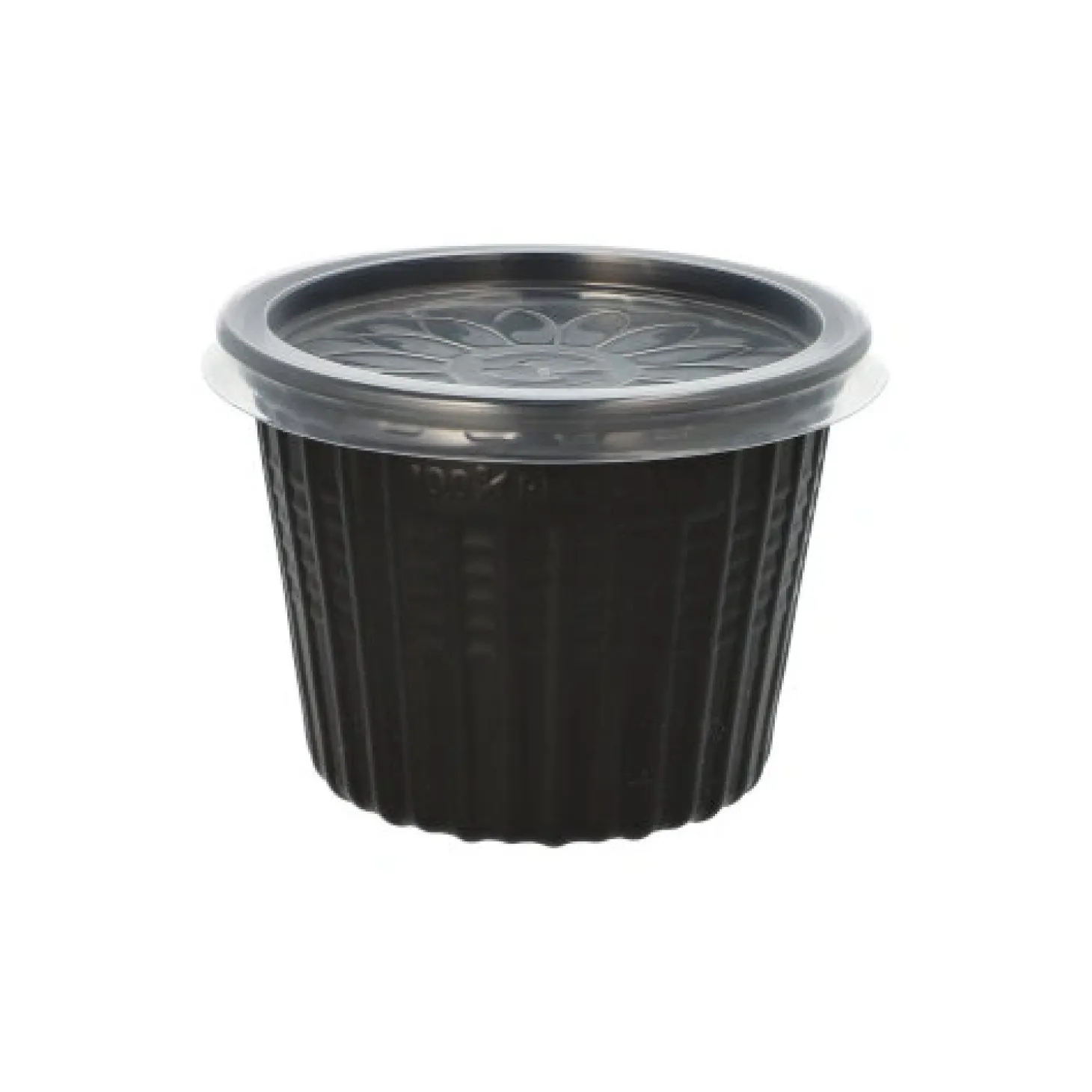 PAPSTAR Pro Pac Mehrweg-Snack- und Suppenbecher PP 500 ml Ø 11,5 cm, 8,5 cm schwarz