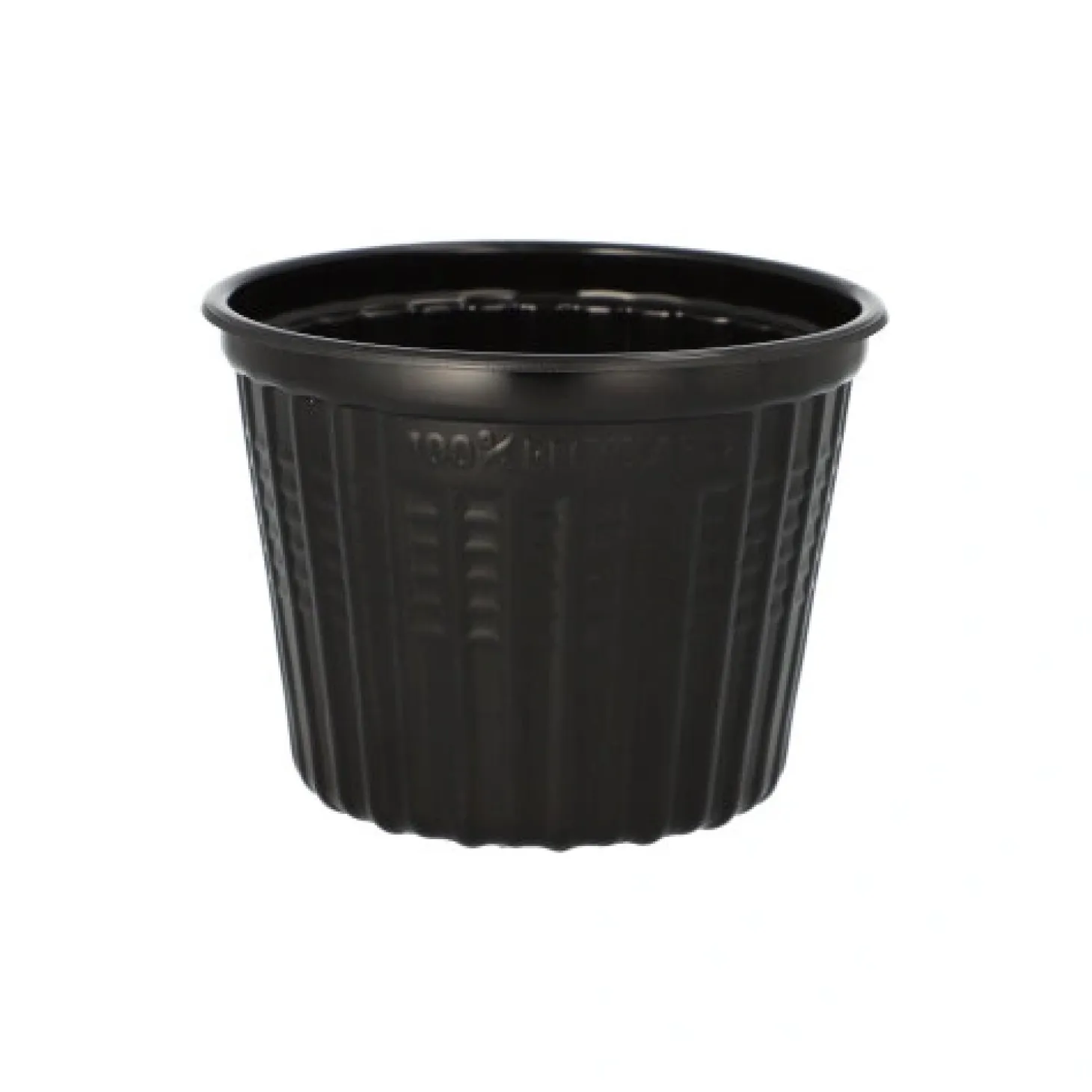 PAPSTAR Pro Pac Mehrweg-Snack- und Suppenbecher PP 500 ml Ø 11,5 cm, 8,5 cm schwarz