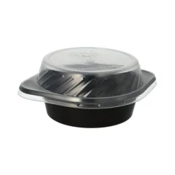 PAPSTAR Pro Pac Mehrweg-Suppenschalen PP 500 ml Ø 15,6 cm, 4,5 cm schwarz