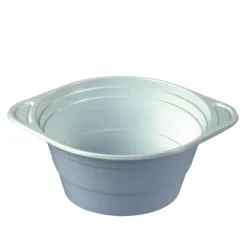 PAPSTAR Pro Pac Suppenschalen, PP rund 750 ml Ø 15,6 cm, 6,5 cm weiß mit Anfasser