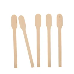 PAPSTAR Rührstäbchen, Holz "pure" 13 cm, 5 x 1000 Stück