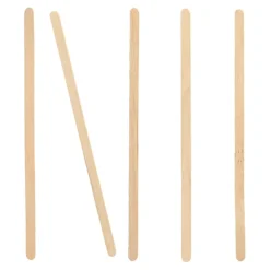 PAPSTAR Rührstäbchen, Holz "pure" 14 cm x 5 mm, 10 x 1000 Stück
