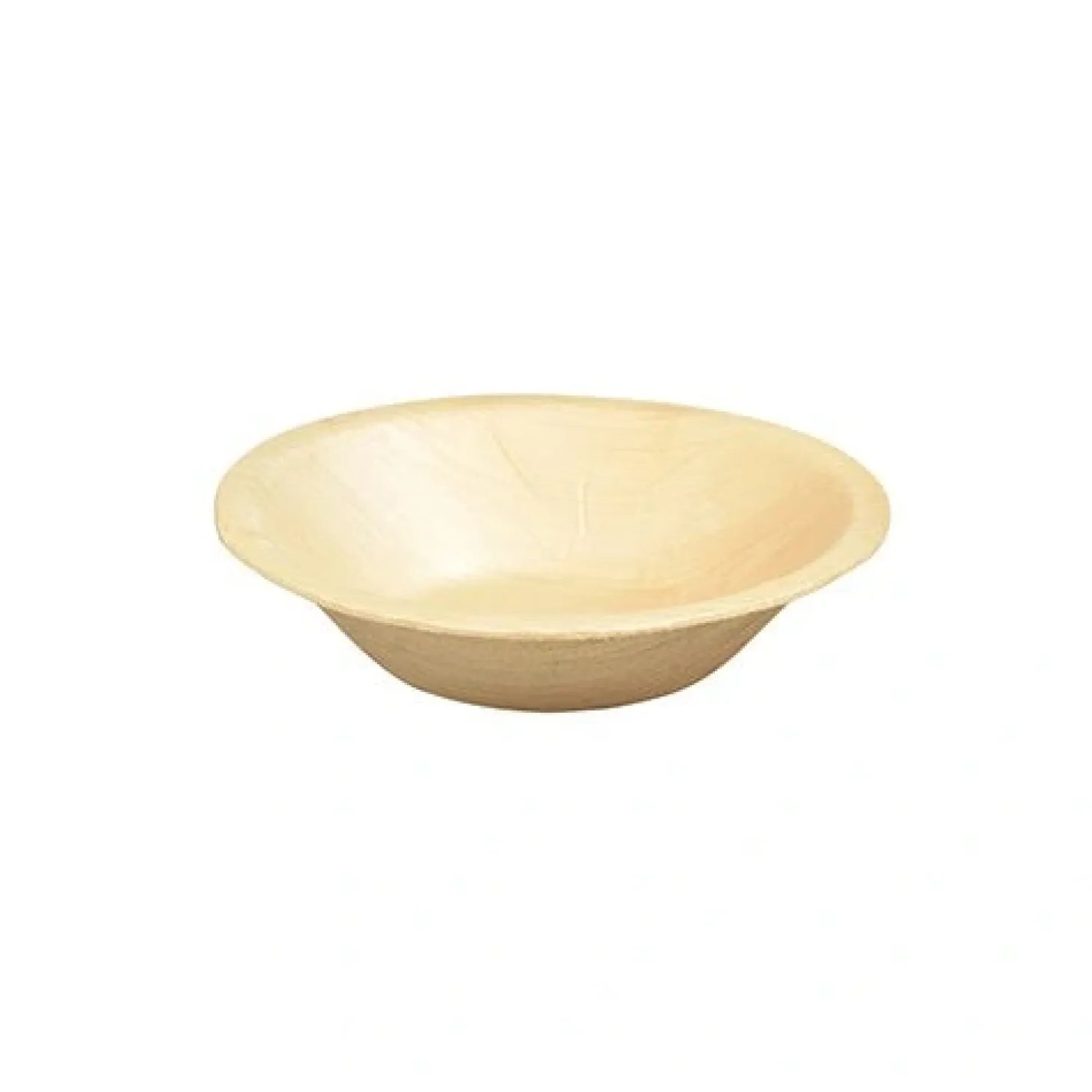 PAPSTAR Schalen, Palmblatt "pure" rund 200 ml Ø 13 cm, 3 cm, 10 x 6 Stück