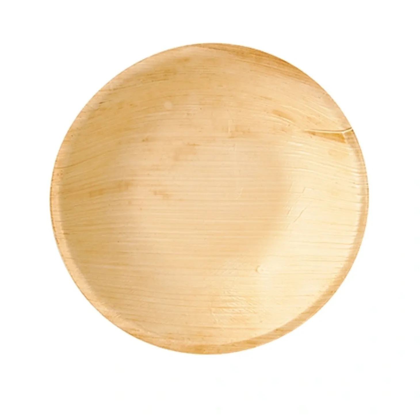 PAPSTAR Schalen, Palmblatt "pure" rund 300 ml Ø 17,5 cm, 3,5 cm, 4 x 25 Stück