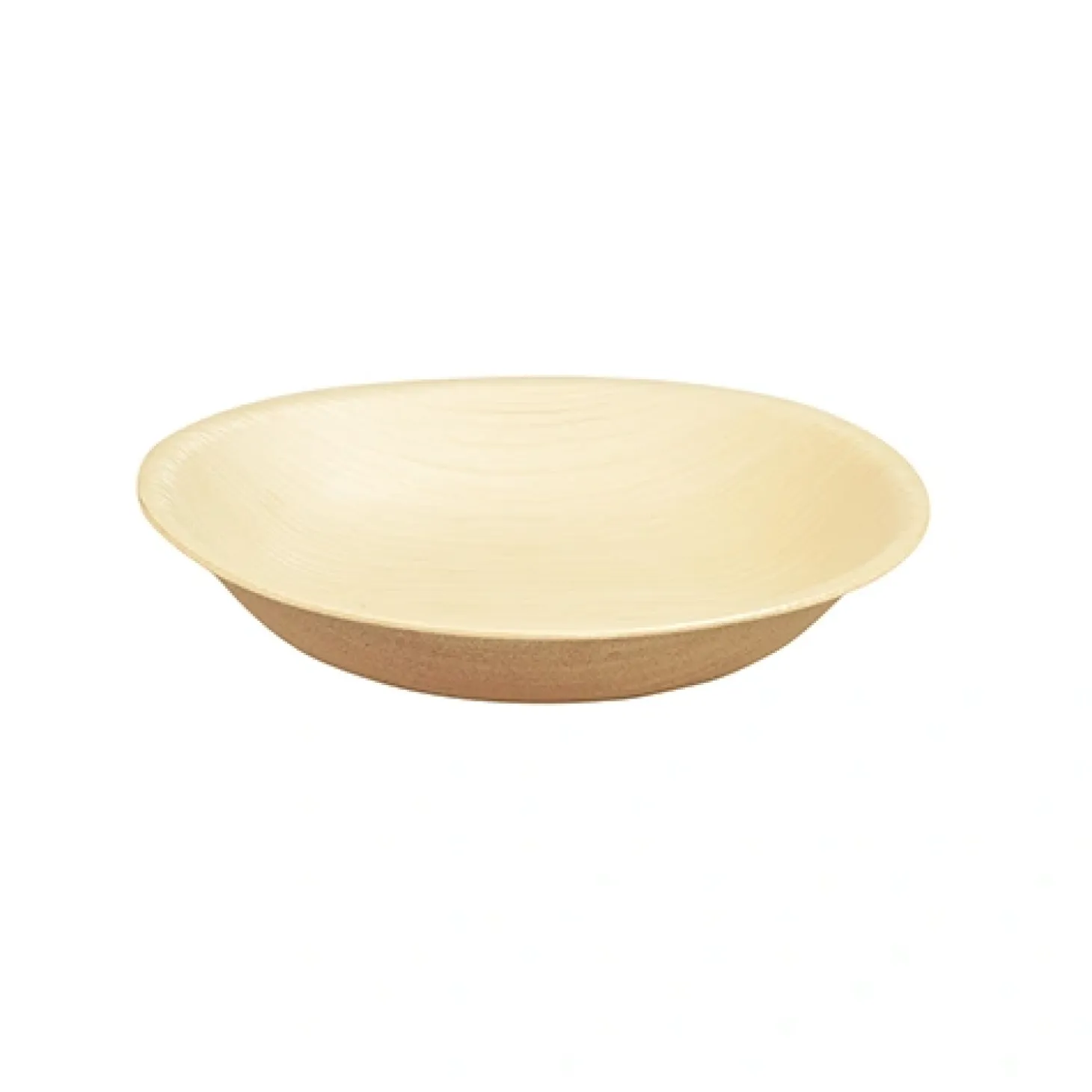 PAPSTAR Schalen, Palmblatt "pure" rund 300 ml Ø 17,5 cm, 3,5 cm, 4 x 25 Stück