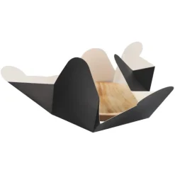PAPSTAR Schalen Palmblatt rund 500 ml Ø 21 cm, 3 cm mit separatem Flower-Lid