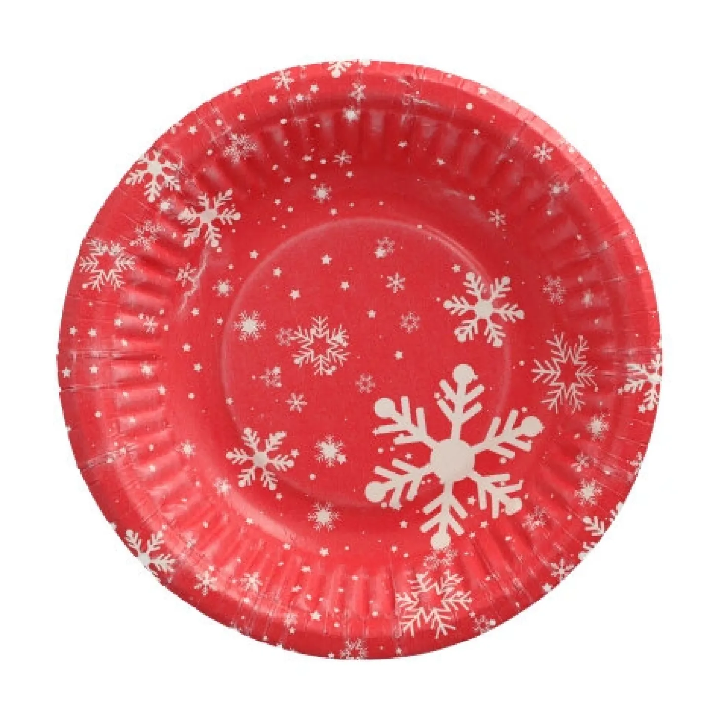 PAPSTAR Schalen, Pappe rund Ø 19 cm, 3 cm "Winter Time"