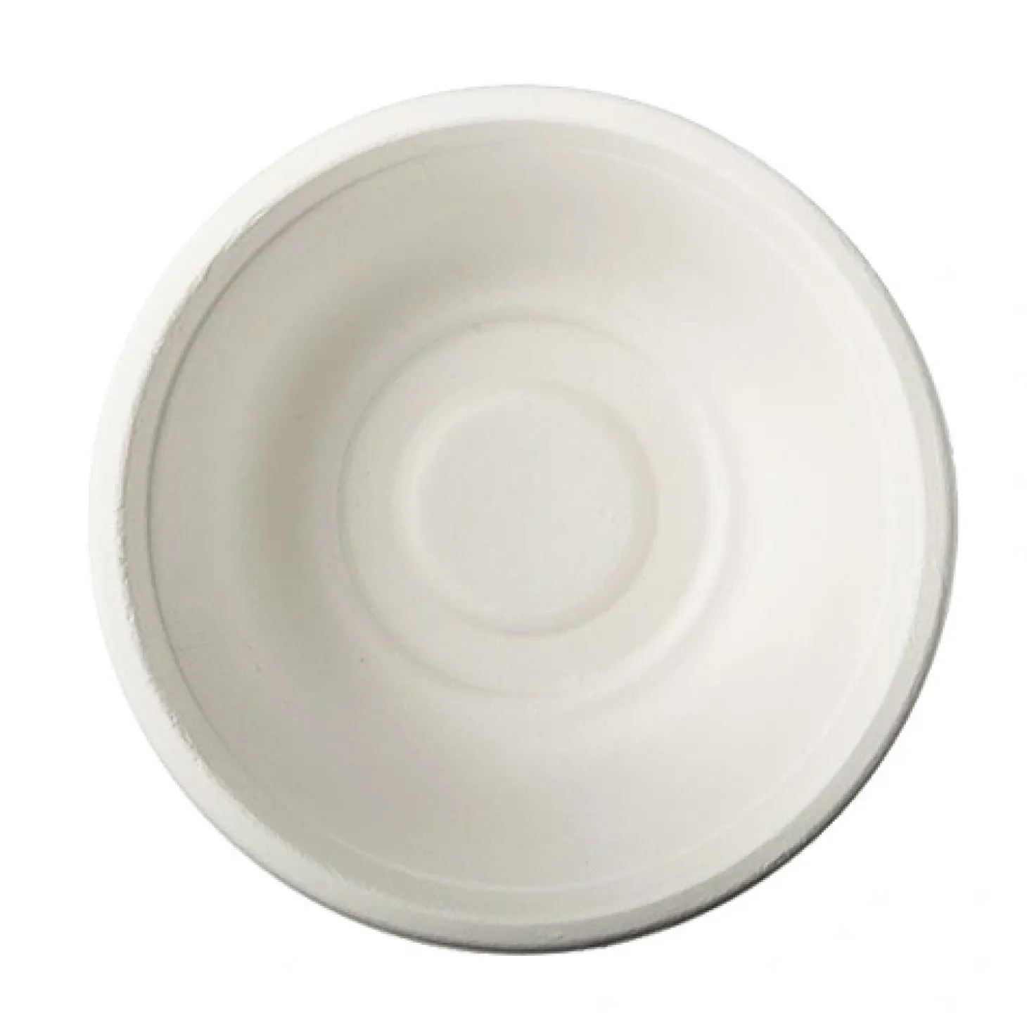PAPSTAR Schalen, Zuckerrohr "pure" 500 ml Ø 15,5 cm, 5,4 cm weiß, 100 Stück