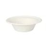 PAPSTAR Schalen, Zuckerrohr "pure" 380 ml Ø 15,5 cm, 4,6 cm weiß, 10 x 12 Stück