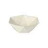 PAPSTAR Schalen Zuckerrohr "pure" 6-eckig 400 ml 5 cm x 16 cm x 14 cm weiß "Diamond", 12 x 12 Stück