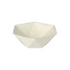 PAPSTAR Schalen Zuckerrohr "pure" 6-eckig 400 ml 5 cm x 16 cm x 14 cm weiß "Diamond", 10 x 50 Stück